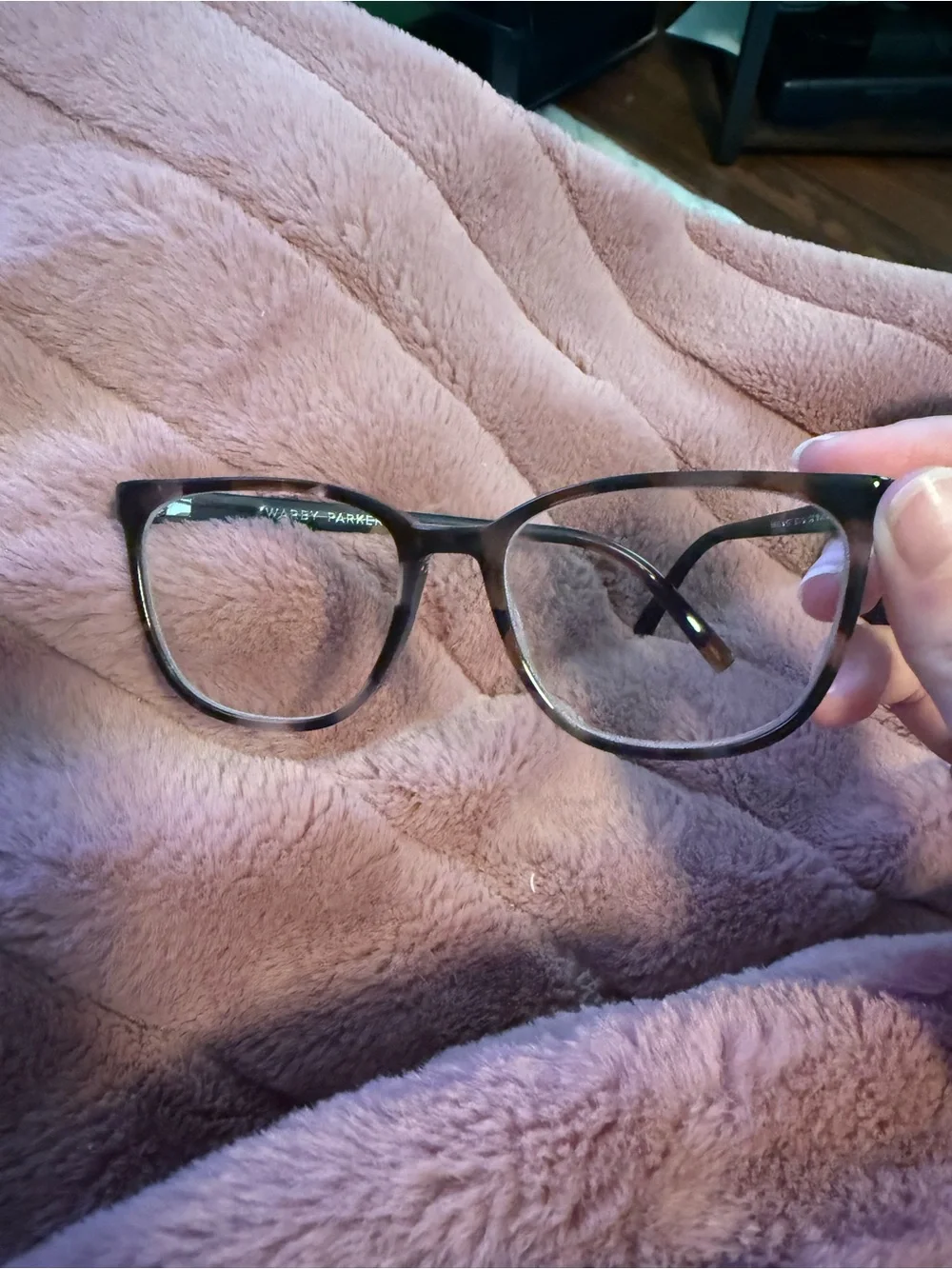 NWOT Warby Parker Esme Sesame Tortoise Narrow Blue Light Glasses